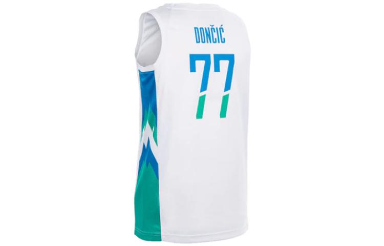 Lookbook 喬丹達拉斯小牛隊無袖標誌球衣 白色 SV0046-100