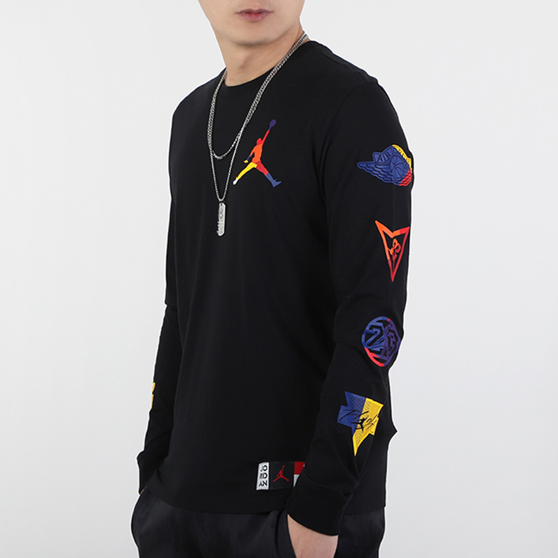 Purchase 조던 DNA 블랙 크루넥 스웨트셔츠 캐주얼 긴팔 풀오버 DA6763-010