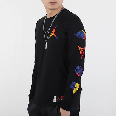 조던 DNA 블랙 크루넥 스웨트셔츠 캐주얼 긴팔 풀오버 DA6763-010 Purchase 조던 DNA 블랙 크루넥 스웨트셔츠 캐주얼 긴팔 풀오버 DA6763-010