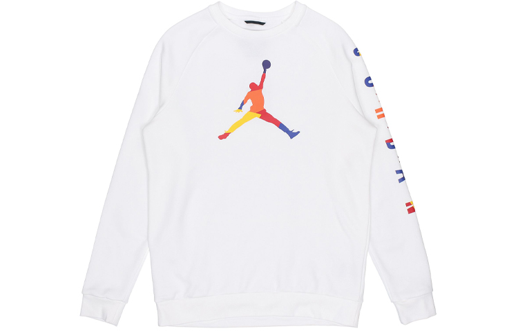 Jordan DNA Crewneck Pullover Sweatshirt White Fall Edition DA6729-100