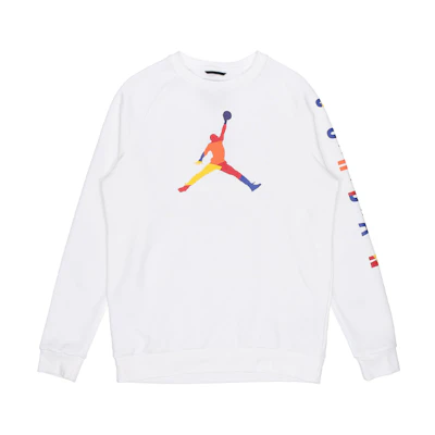Jordan DNA Crewneck Pullover Sweatshirt White Fall Edition DA6729-100