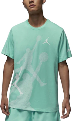 Jordan Dopamine Graphic T-Shirt in Uplifting Green. FN6026-349 Buy Jordan Dopamine Graphic T-Shirt in Uplifting Green. FN6026-349