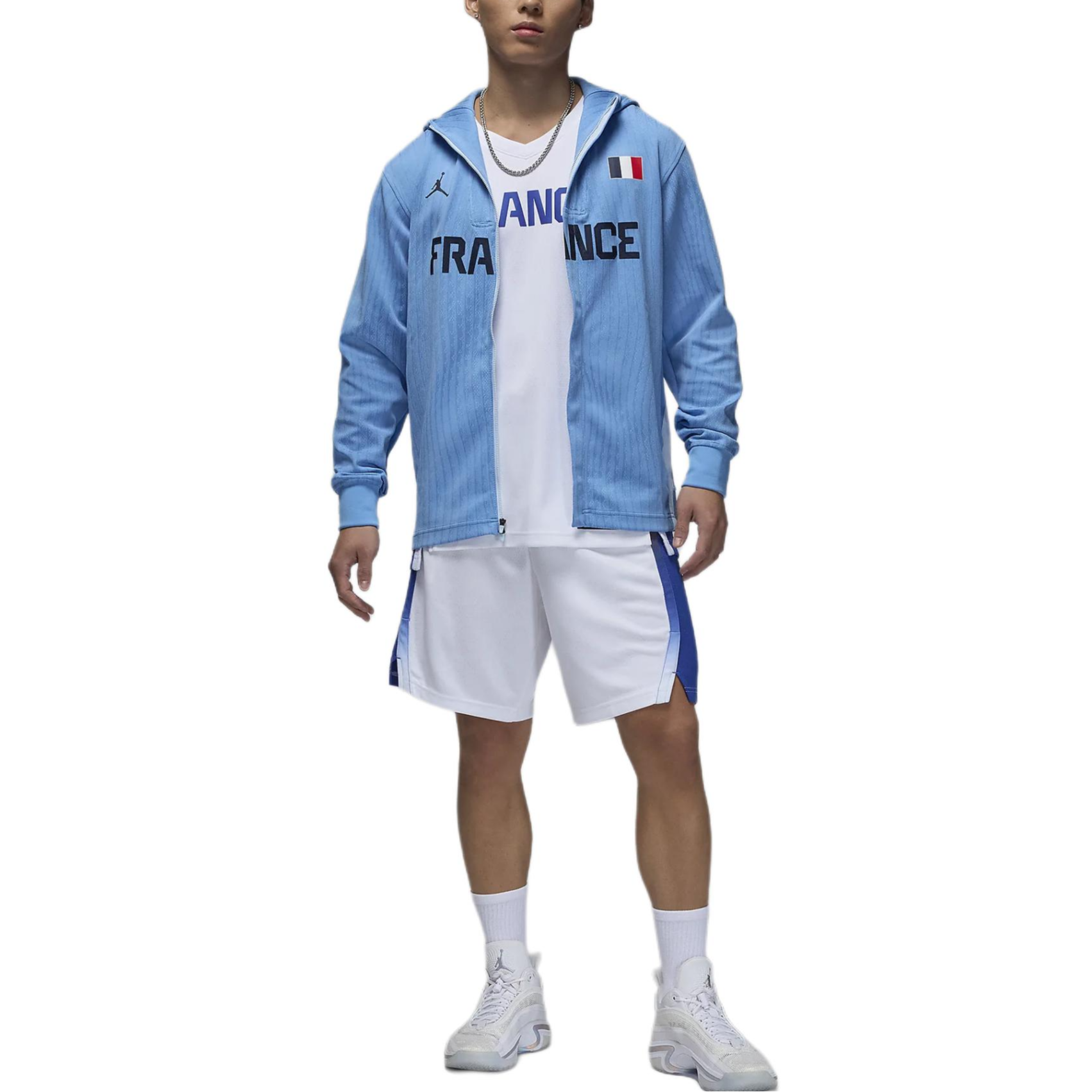 Jordan Dri-FIT ADV Basketball Hoodie Jacket Celestine Blue/Obsidian FZ1627-441 圖 4