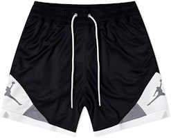Jordan Dri-FIT Air Diamond Logo Breathable Mid-Rise Basketball Shorts Black CV3086-011 Jordan Dri-FIT Air Diamond Logo Breathable Mid-Rise Basketball Shorts Black CV3086-011