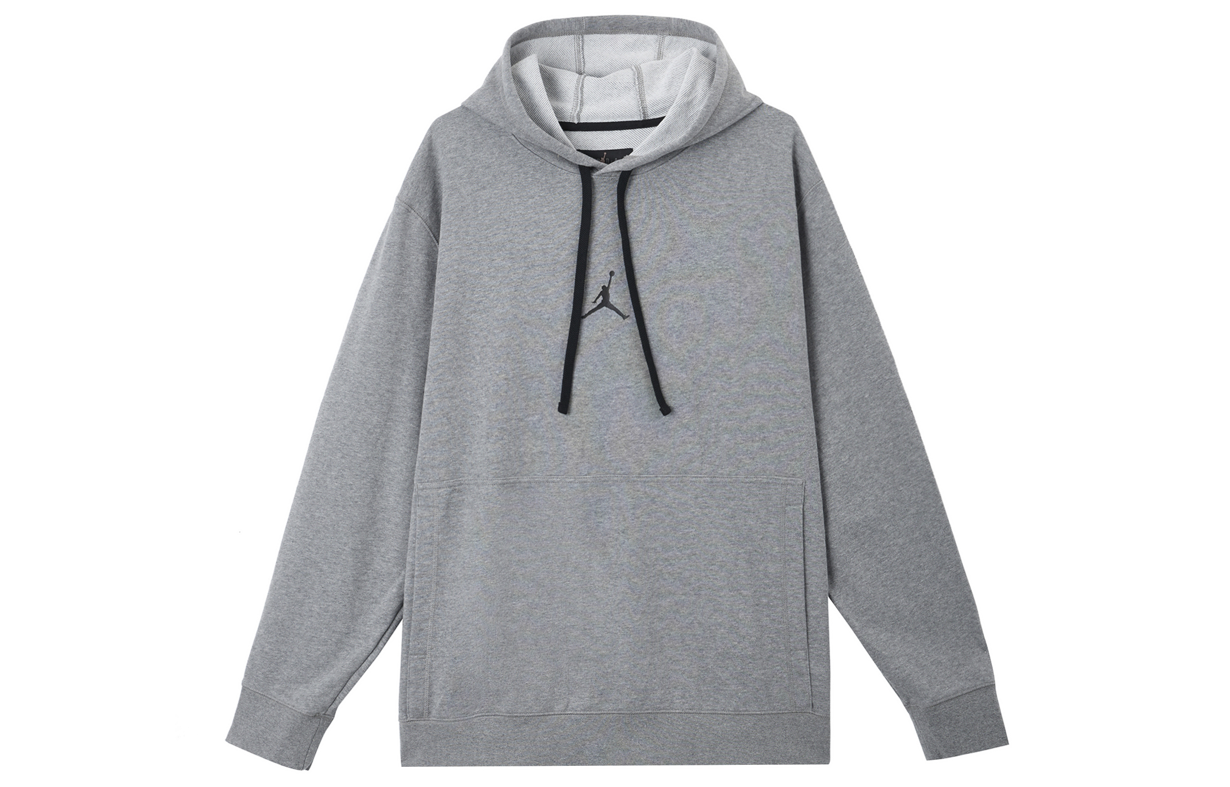 Jordan Dri-Fit Air Grey Hoodie with Solid Logo Print DA9860-091