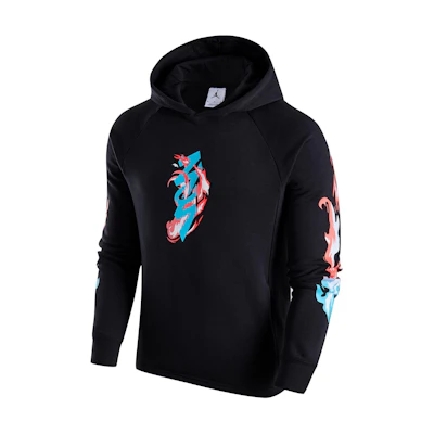 Jordan DRI-FIT Graphic Fleece Hoodie Black () FN5343-010