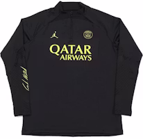 Jordan Dri-FIT Letter Print Long-Sleeve Soccer Drill Top Black DR4625-011 Jordan Dri-FIT Letter Print Long-Sleeve Soccer Drill Top Black DR4625-011