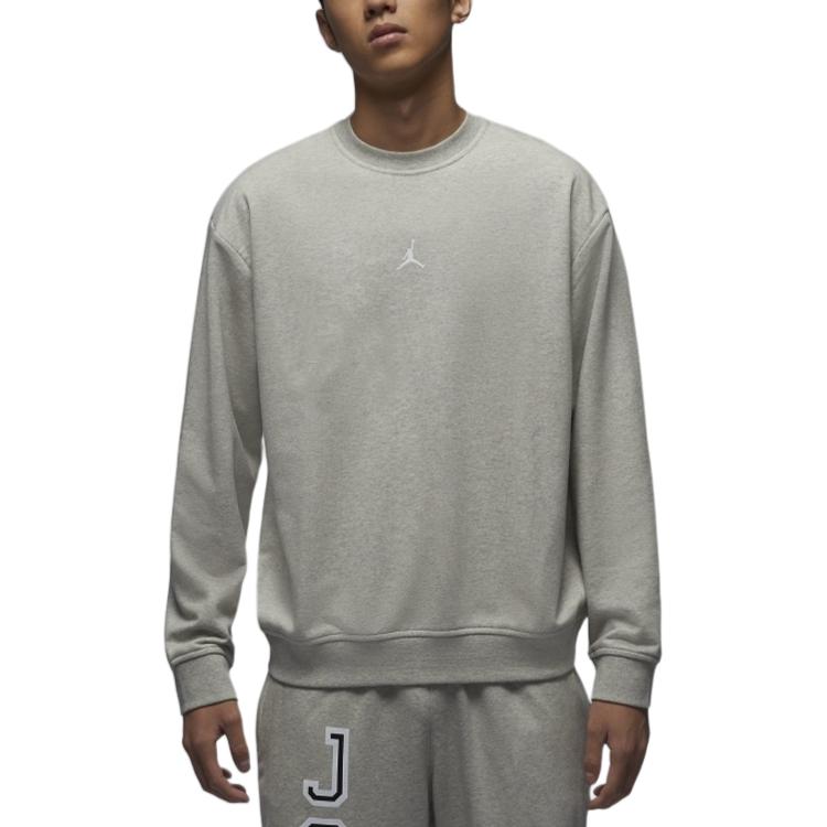 Jordan DRI-FIT Long-Sleeve Pullover Sweatshirt Men’s Grey FV8625-050