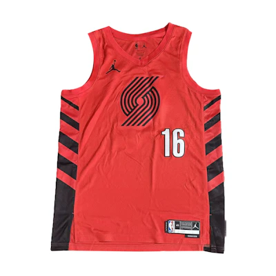 Jordan Dri-FIT NBA Hansen Portland Trail Blazers Jersey #16 Player Edition Tank Top DO9574-657
