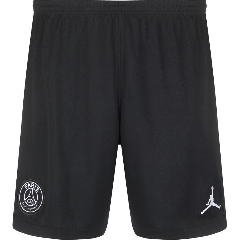 Jordan Dri-FIT Paris Saint-Germain Soccer Shorts Black Elastic Waist. FD2324-010