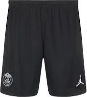 Jordan Dri-FIT Paris Saint-Germain Soccer Shorts Black Elastic Waist. FD2324-010 Jordan Dri-FIT Paris Saint-Germain Soccer Shorts Black Elastic Waist. FD2324-010