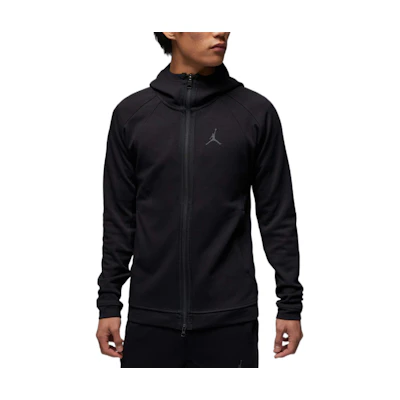 Jordan Dri-FIT Solid Logo Retro Knit Zip Hoodie Black DV9784-010