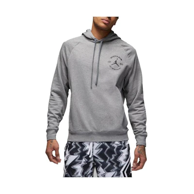 Jordan DRI-FIT SPORT Grey Hoodie with Logo Print DV1290-091