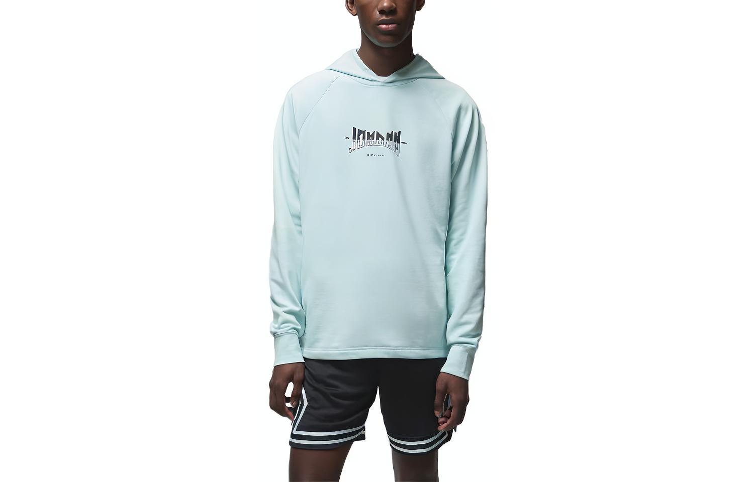 Jordan Dri-FIT Sport Letter Print Hoodie Mineral Blue () FQ6808-346
