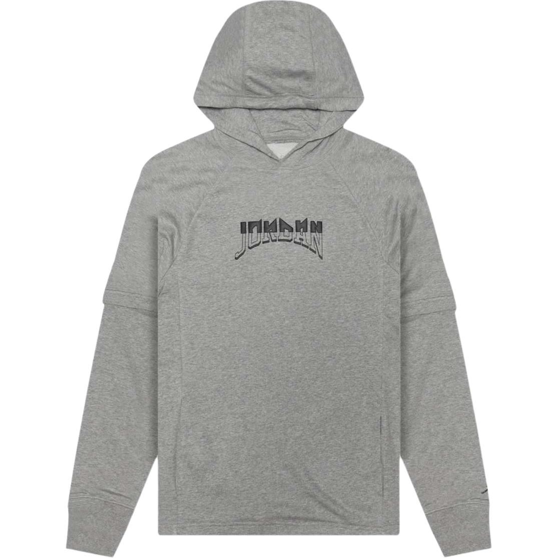 Jordan Dri-FIT Sport Logo Graphic Hoodie Dark Gray FB7570-063