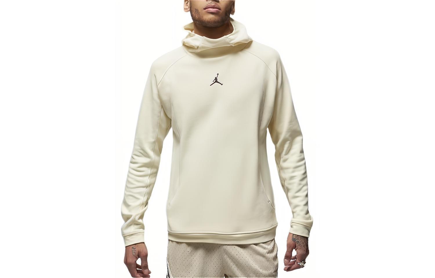 Jordan Dri-FIT Sport Logo Hoodie Off-White FN5871-113