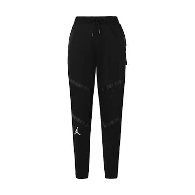 Jordan Dri-FIT Zion Retro Patchwork Sweatpants Knit Joggers Black . DH0585-011