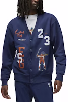 Jordan Eastside Golf Letter Patch Embroidered Knit Cardigan Navy Long Sleeve. DV5430-410 Jordan Eastside Golf Letter Patch Embroidered Knit Cardigan Navy Long Sleeve. DV5430-410