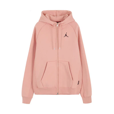 Jordan Embroidered Jumpman Pink Hoodie Jacket CD8734-606