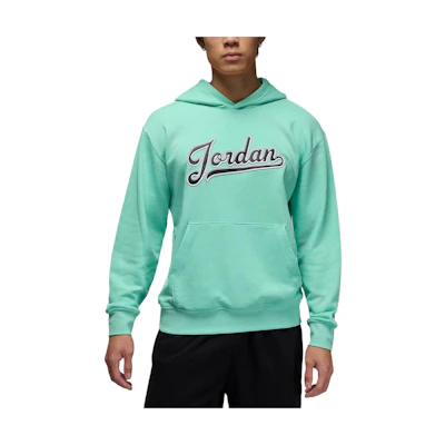 Jordan Embroidered Letter Hoodie Green () FN4614-349
