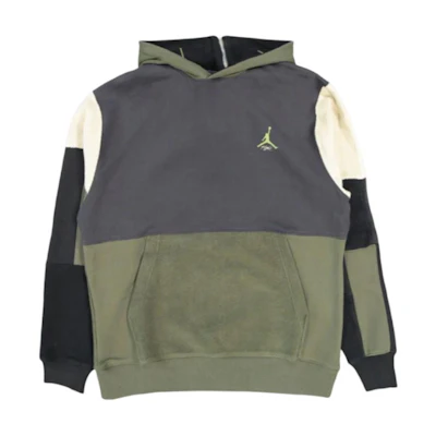 Jordan Embroidered Logo Colorblock Sweatshirt Blue/Green () DV1595-045