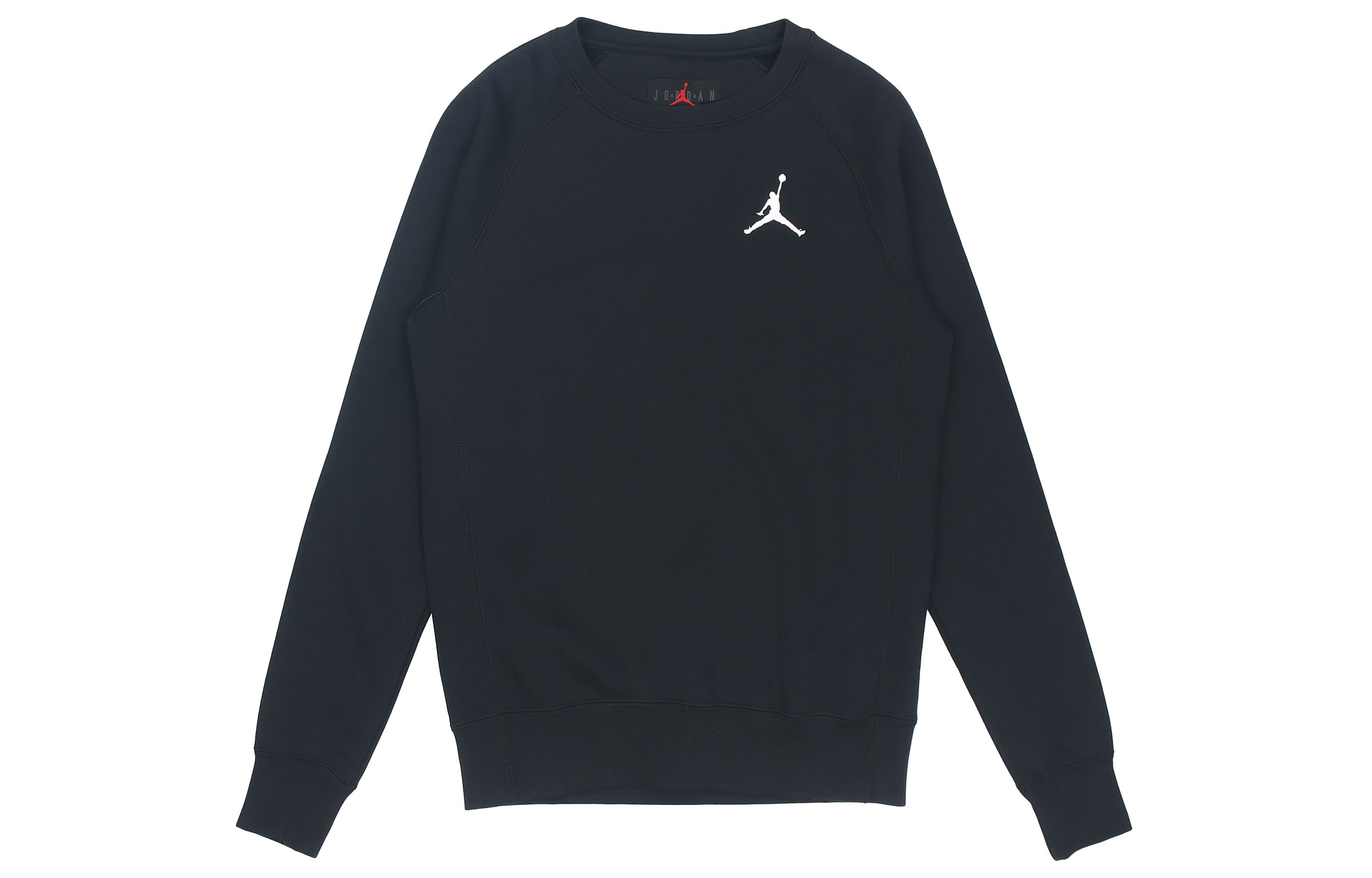 Jordan Embroidered Logo Crewneck Sweatshirt Black BQ2941-010