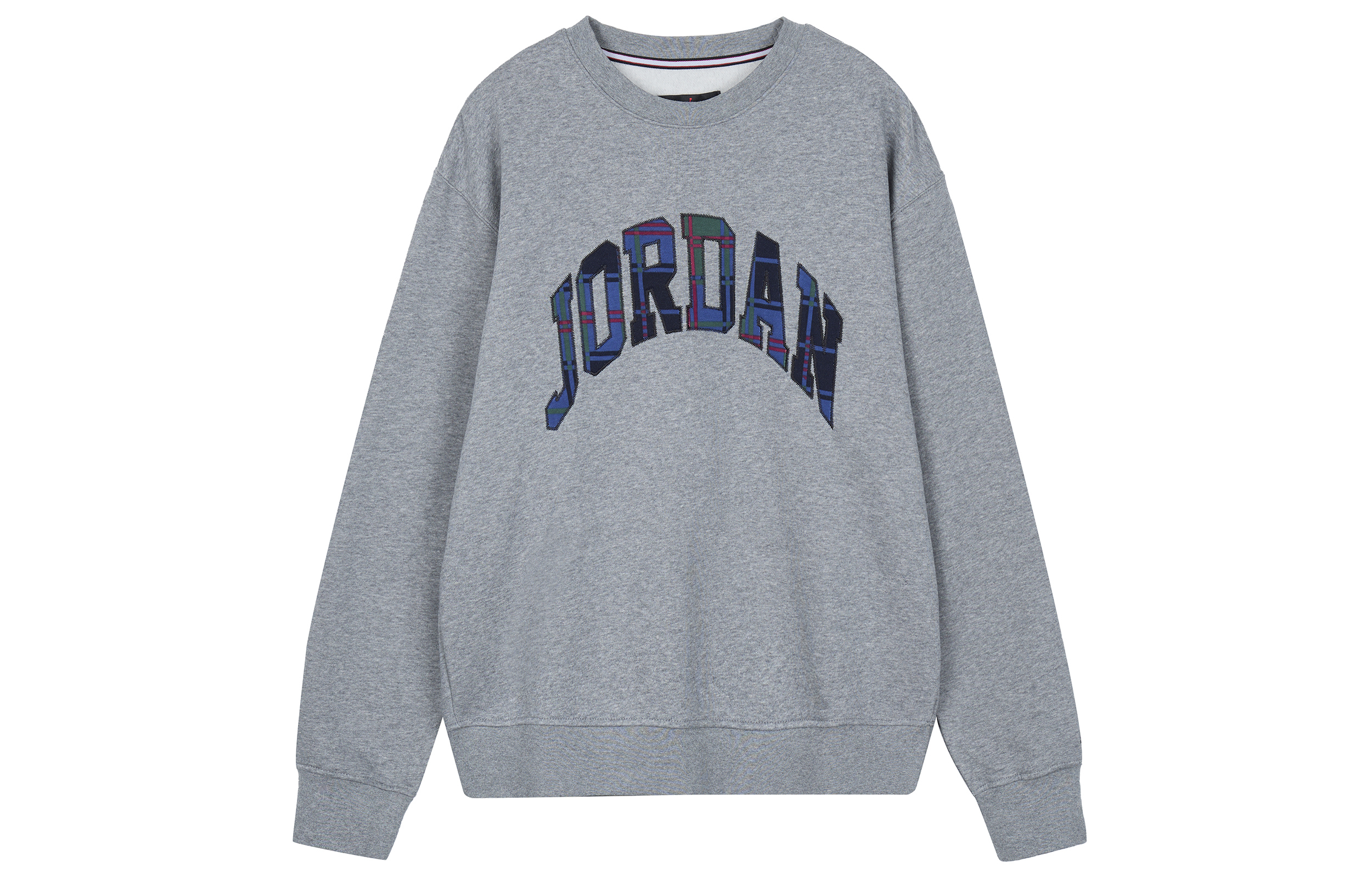 Jordan Embroidered Logo Sweatshirt Carbon Heather Gray () DV1576-091