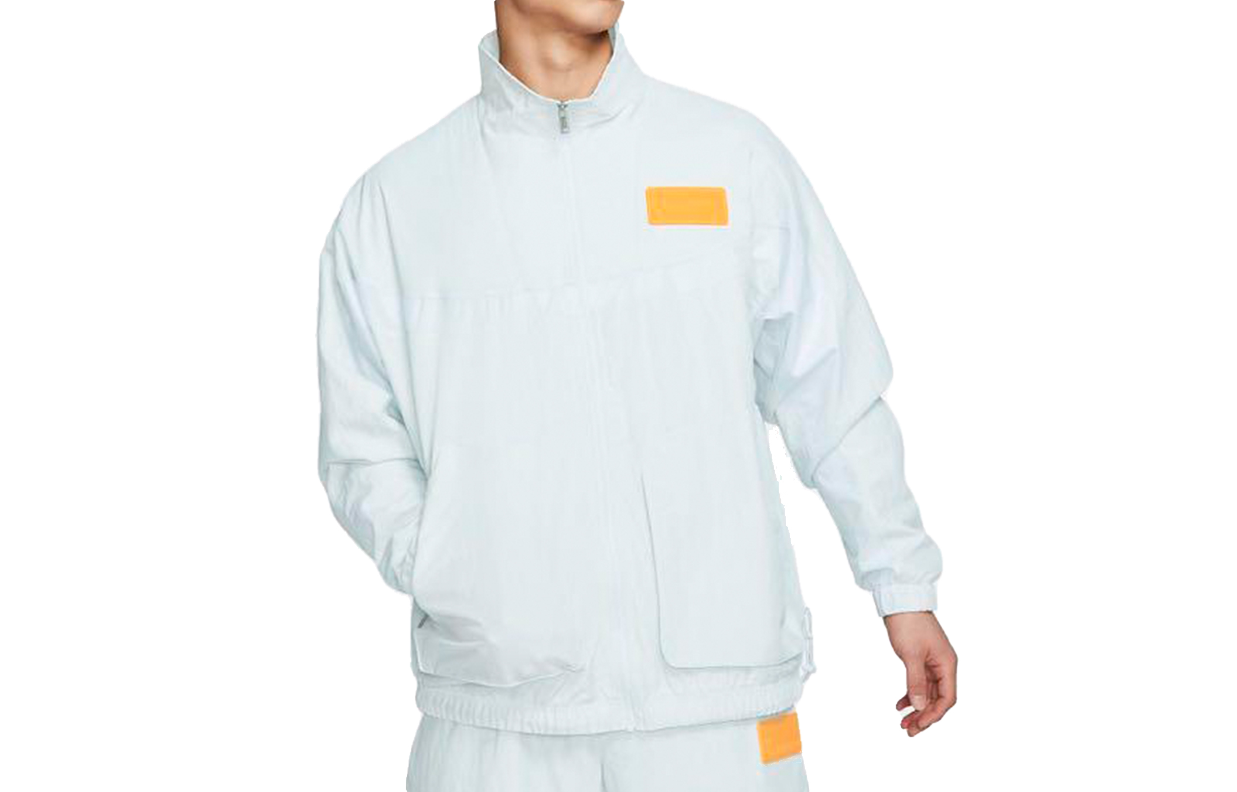 Jordan Engineered Casual High-Neck Jacket White/Gold CN4579-043 圖 2