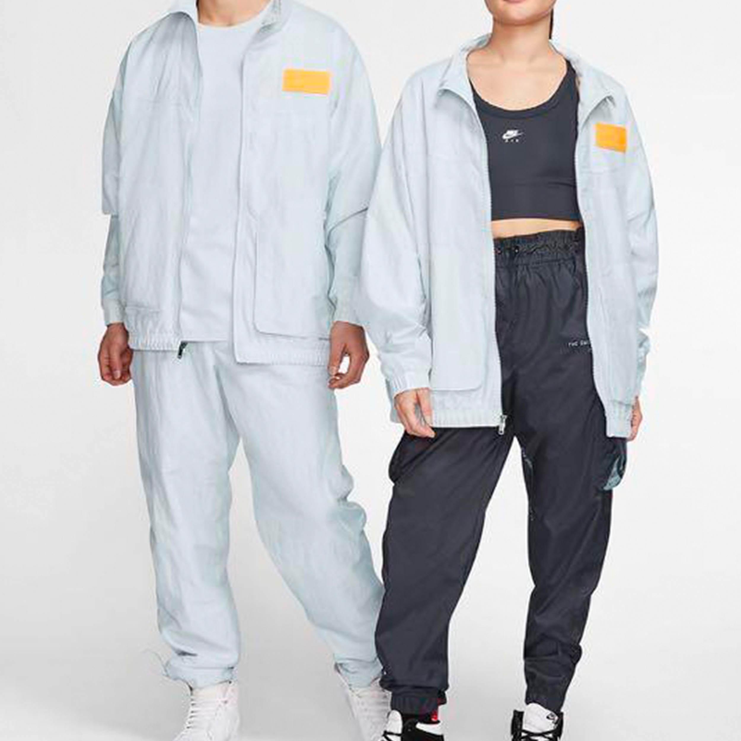 Jordan Engineered Casual High-Neck Jacket White/Gold CN4579-043 圖 4