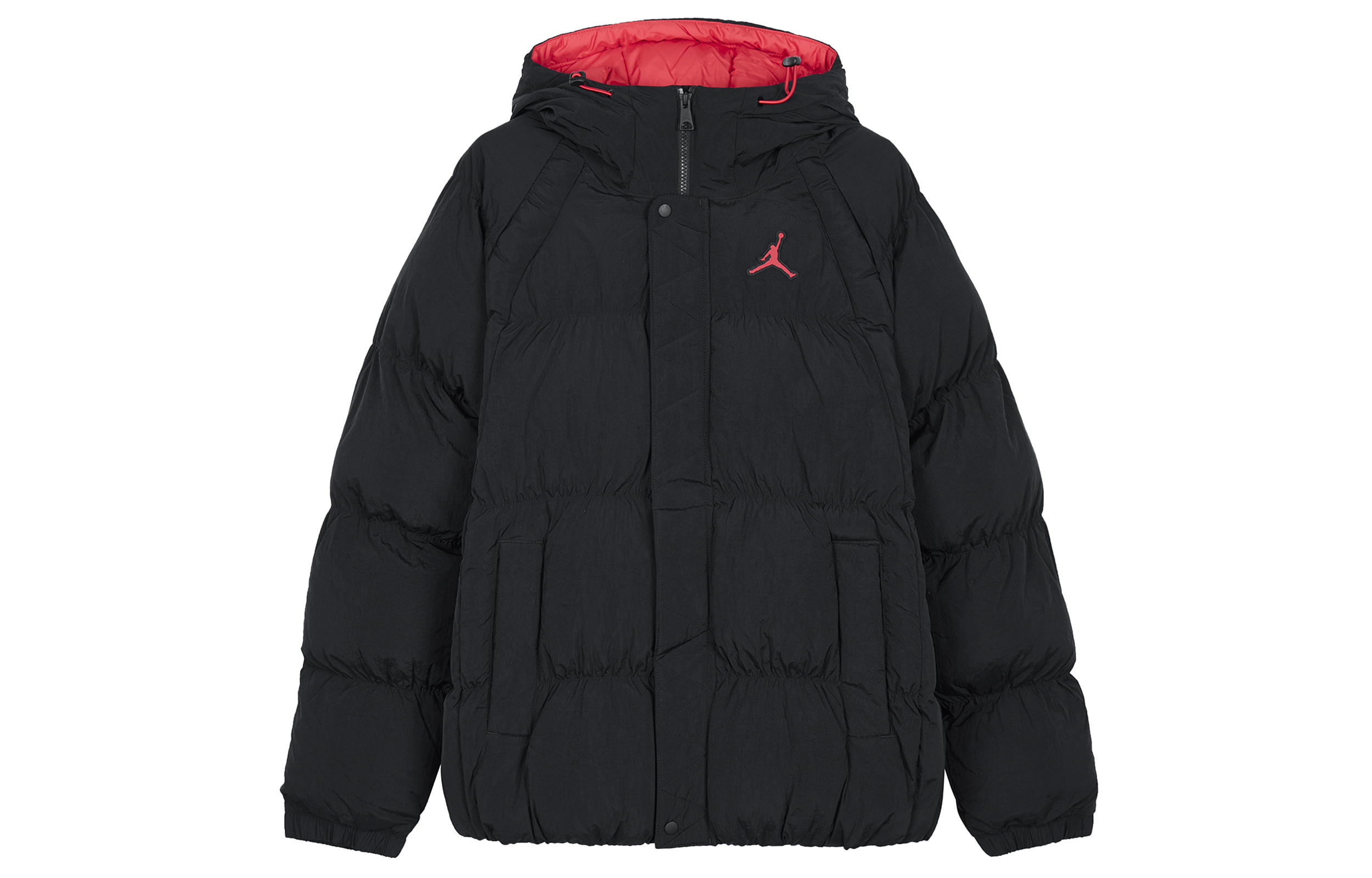 Jordan Essential Embroidered Logo Zip-Up Hoodie Jacket Black DQ7349-010