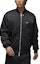 Shop 조던 에센셜 블랙 봄버 재킷 자수 로고 멀티 포켓 DV7613-010