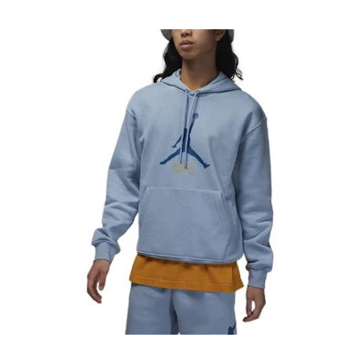 Jordan Essentials Big Logo Graphic Hoodie Industrial Blue () FD7545-436