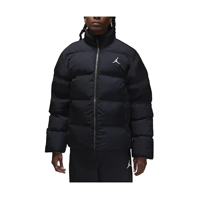 Jordan Essentials Black Full-Zip Stand Collar Jacket FB7331-010