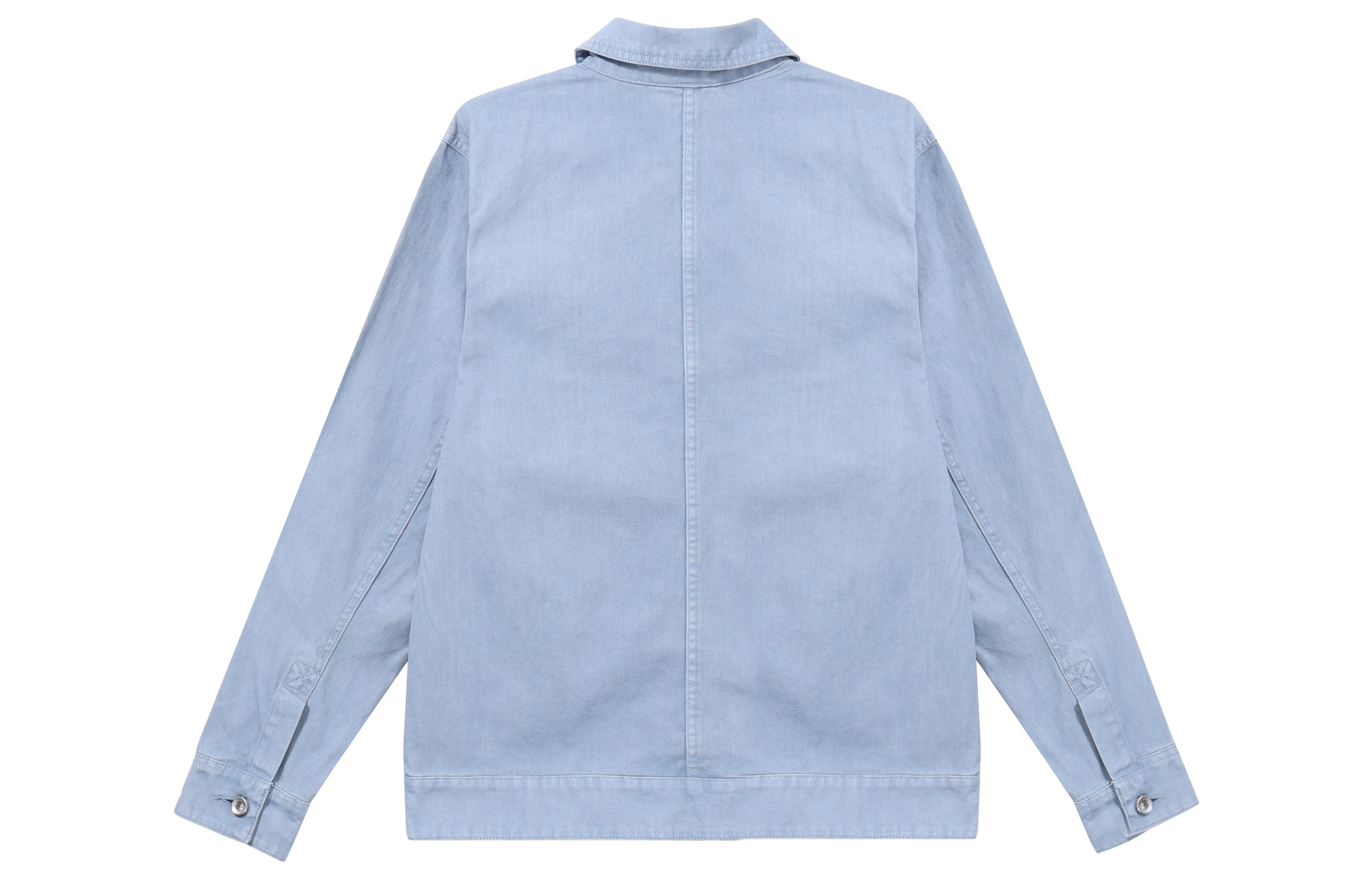 Lookbook Jordan Essentials Blue-Grey Workwear Button-Up Shirt Jacket FN4528-436