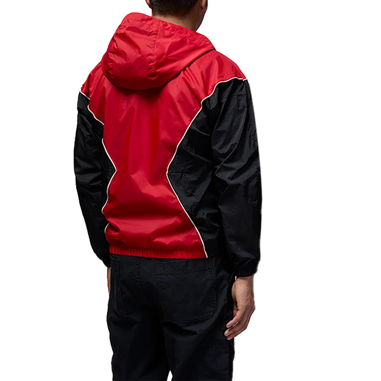 Shop 乔丹Essentials红色连帽夹克 舒适休闲款式 HF9334-636