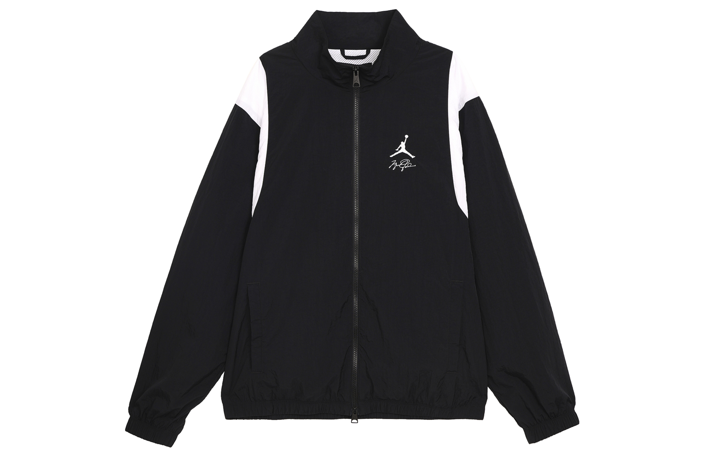 Jordan Essentials Embroidered Full-Zip Retro Jacket Black FN4622-010