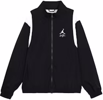 Jordan Essentials Embroidered Full-Zip Retro Jacket Black FN4622-010 Jordan Essentials Embroidered Full-Zip Retro Jacket Black FN4622-010