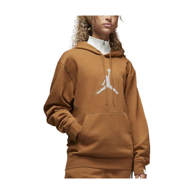 Jordan Essentials Festive Print Cozy Warm Sweatshirt Unisex Light British Khaki FD7465-281