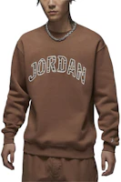 Jordan Essentials Fleece Crewneck Sweatshirt Brown/Off-White () FV7461-223 Jordan Essentials Fleece Crewneck Sweatshirt Brown/Off-White () FV7461-223