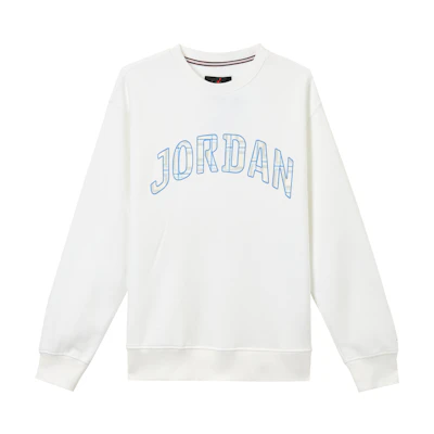 Jordan Essentials Fleece Graphic Crewneck Sweatshirt White () FV7461-100