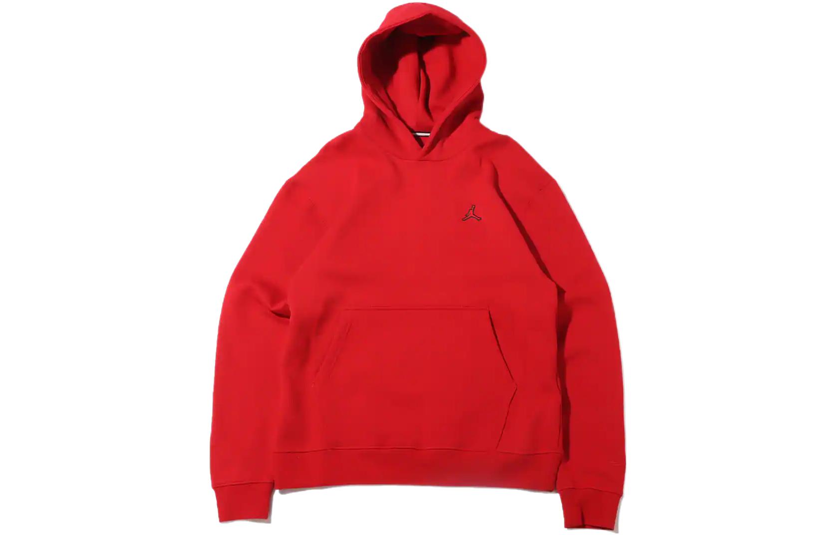 Jordan Essentials Fleece Pullover Hoodie Winter Red DA9819-687