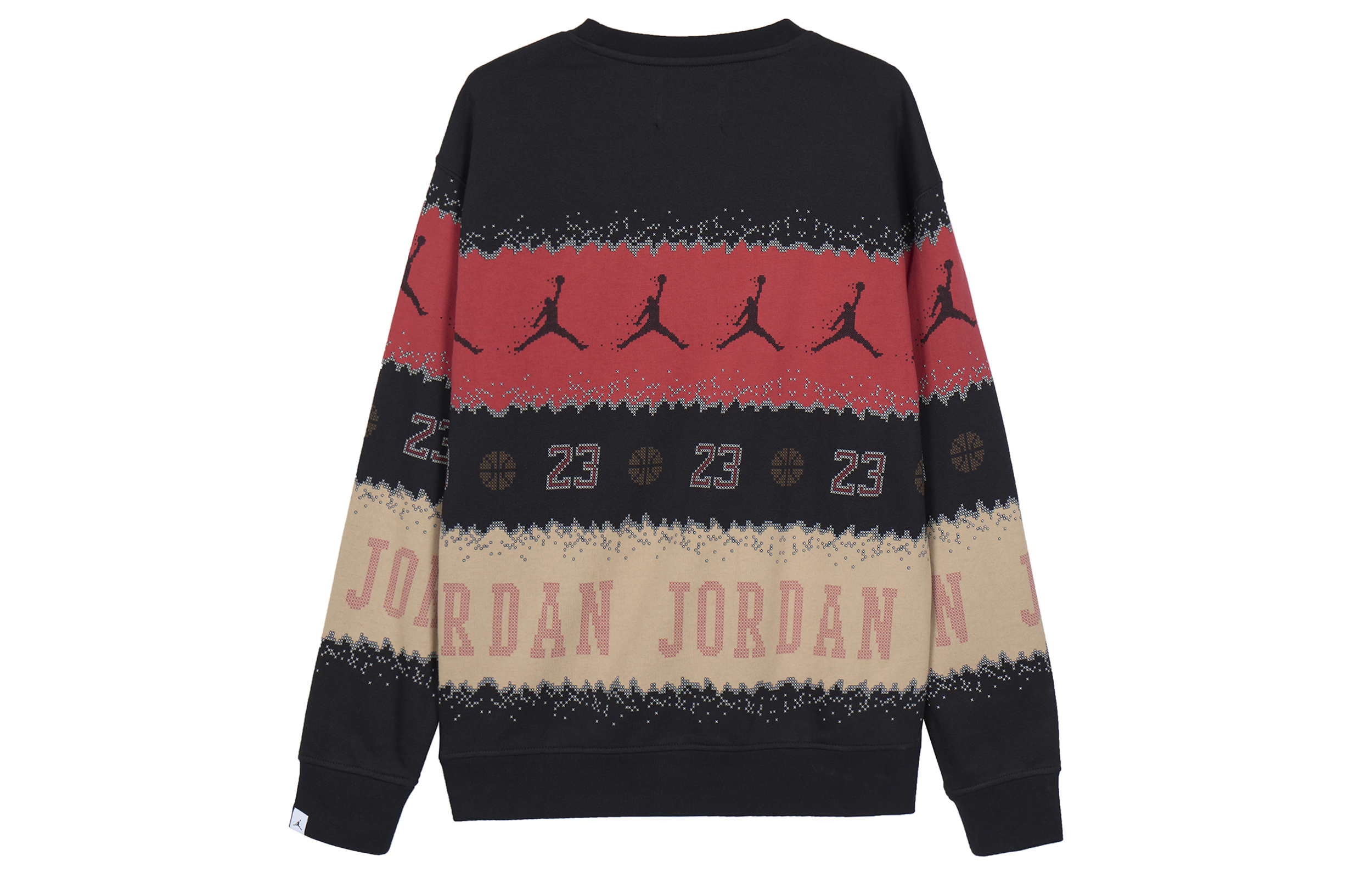 Lookbook Sudadera Jordan Essentials Holiday Logo Fleece Rojo/Negro para Hombre FD7464-687