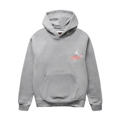 Jordan Essentials Jumpman Logo Hoodie Gray DQ7505-091