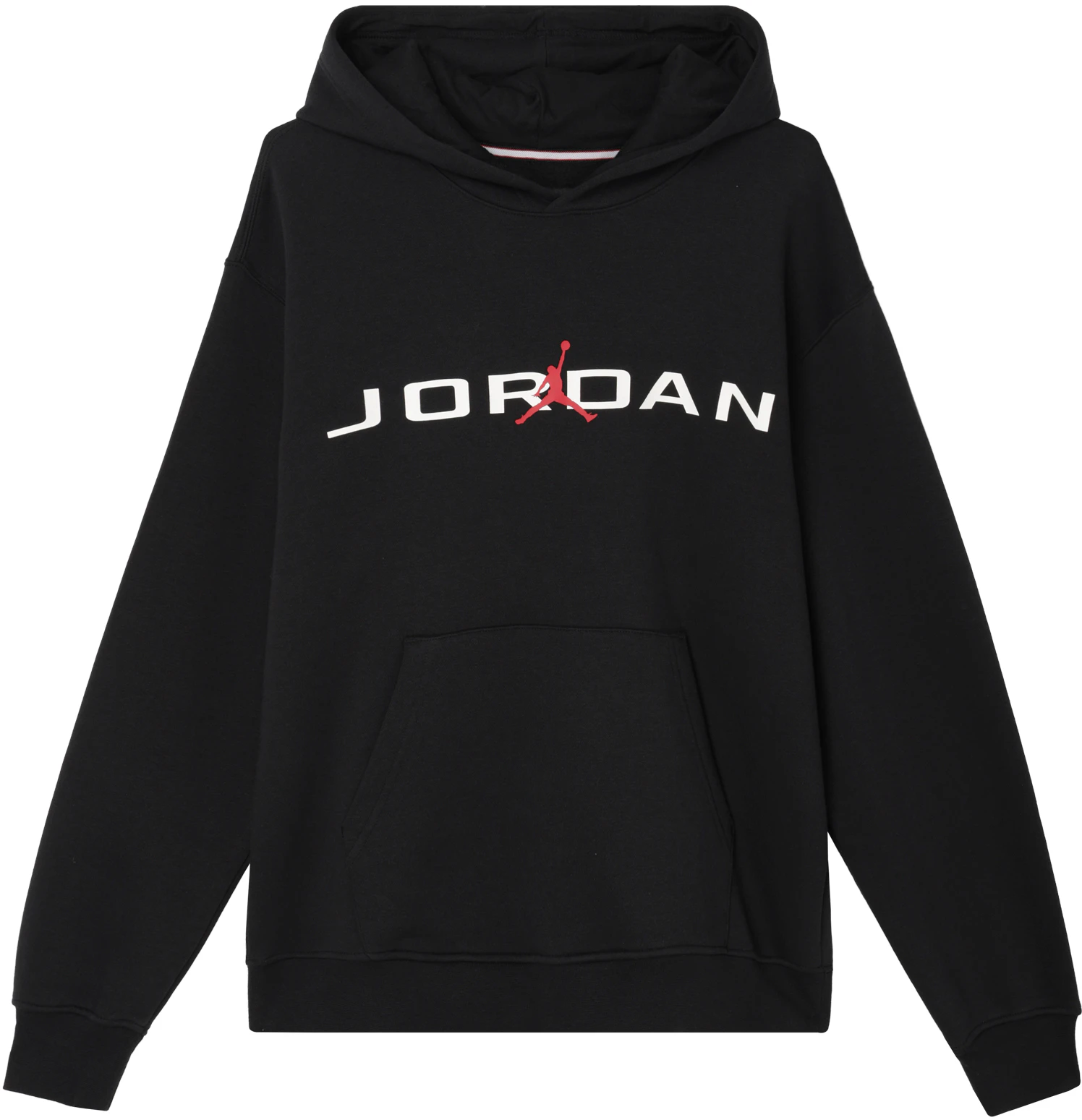 jordan-essentials-knit-pullover-hoodie-black-white-casual-sweatshirt-hq-4644-010