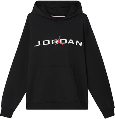 Jordan Essentials Knit Pullover Hoodie Black/White Casual Sweatshirt HQ4644-010 Buy Jordan Essentials Knit Pullover Hoodie Black/White Casual Sweatshirt HQ4644-010
