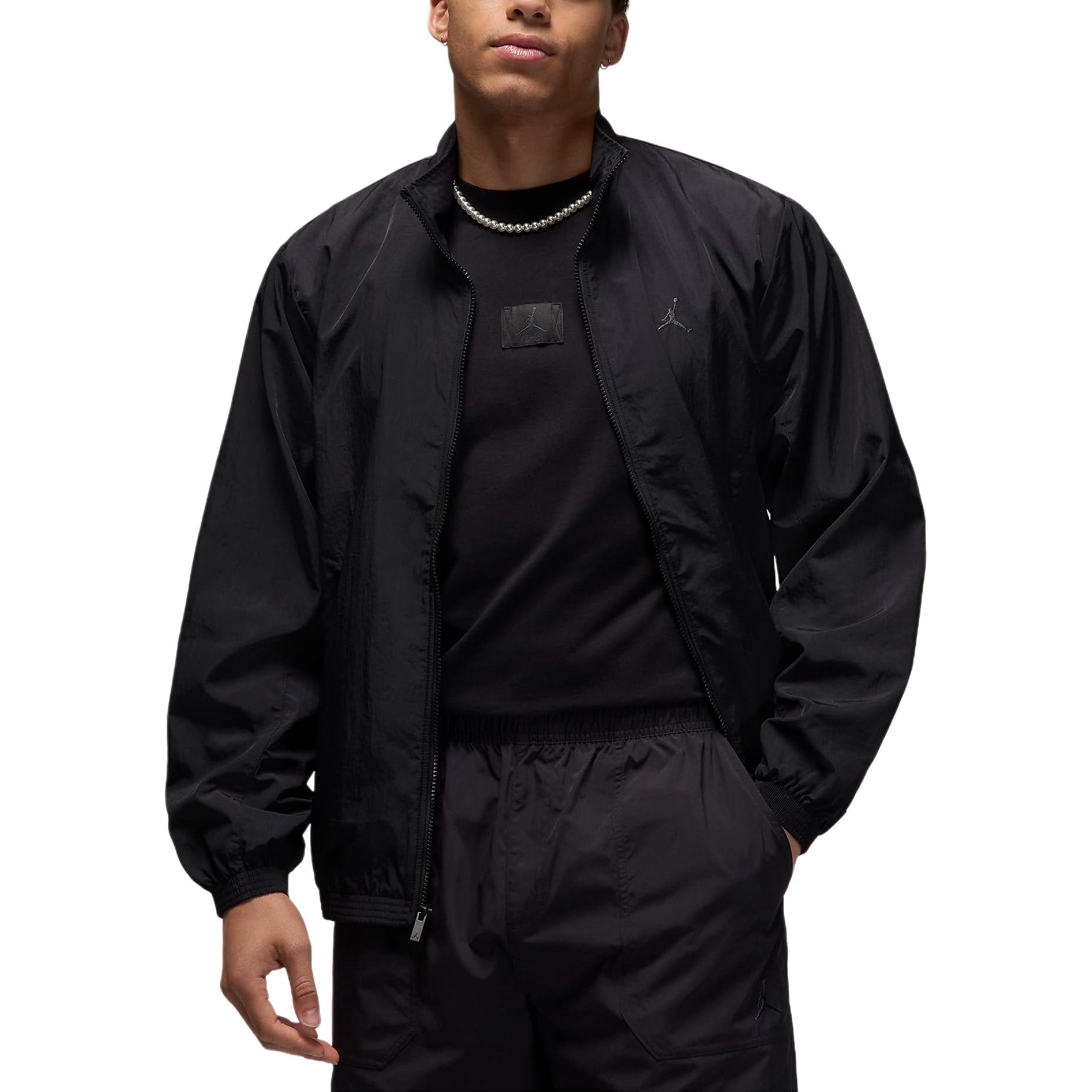 Jordan Essentials Lightweight Waterproof Running Jacket Black/Anthracite FV7299-010