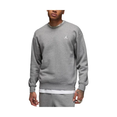 Jordan Essentials Logo Crewneck Sweatshirt Grey Men’s FJ7776-091