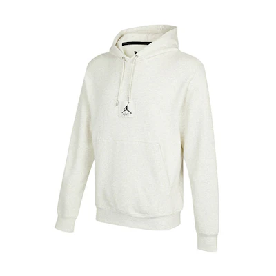 Jordan Essentials Logo Hoodie White Casual Fleece Long Sleeve - Fall Edition. DA9817-141