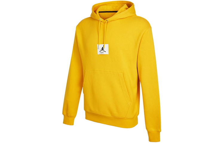 Jordan Essentials Logo Hoodie Yellow Men’s Casual Pullover DA9817-713