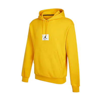 Jordan Essentials Logo Hoodie Yellow Men’s Casual Pullover DA9817-713